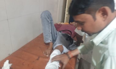 रायबरेली-अज्ञात पिकअप की टक्कर से बाइक सवार घायल, हालत नाजुक