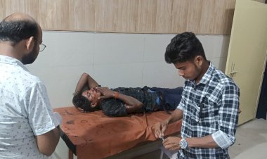 रायबरेली-गलत दिशा से आ रहे बाइक सवार ने सामने से आ रहे बाइक सवार परिवार को मारी टक्कर, हुआ घायल