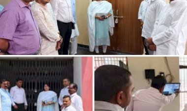 रायबरेली-डीएम ने किया ईवीएम-वीवीपैट वेयरहाउस का मासिक निरीक्षण, परखी गई सुरक्षा व्यवस्था