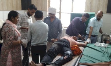 रायबरेली-कार की टक्कर से बाइक सवार गंभीर रूप से घायल