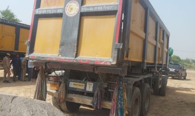 रायबरेली-13 वाहनों पर अवैध ओवरलोडिंग के विरुद्ध हुई कार्यवाही