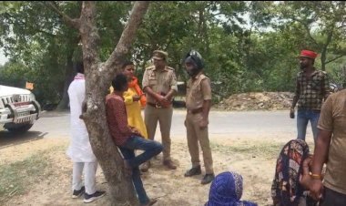 रायबरेली-विद्यालय की जमीन पर दबंगों ने चलाई जेसीबी, पीड़ित ने थाने में की शिकायत