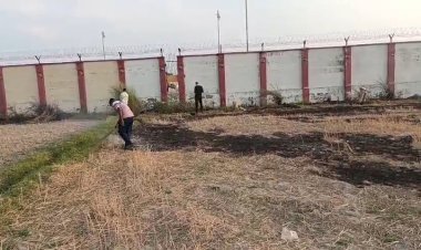 रायबरेली मलिकपुर सरैया गांव के पास पराली में लगी आग, समय रहते बुझाई गई: टला बड़ा हादसा