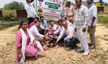 रायबरेली विश्व पर्यावरण दिवस पर 'एक पेड़ मां के नाम' अभियान, अधिकारियों ने लगाए पौधे