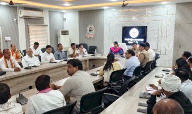 जिलाधिकारी की अध्यक्षता में सेंट्रल पीस कमेटी की बैठक सम्पन्न