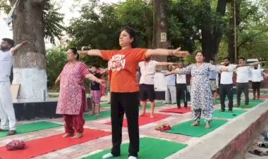 रायबरेली-योग शिविर में साधकों का किया गया सम्मान