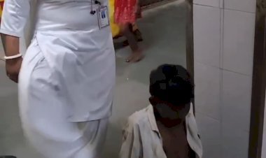 रायबरेली-जिला अस्पताल में इंसानियत हुई शर्मसार: मानसिक रूप से बीमार युवक को महिला वार्ड बॉय ने लात-चप्पलों से पीटा, वीडियो वायरल,तमाशा देख रहा गार्ड