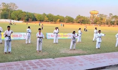 रायबरेली कराटे ब्लैक बेल्ट का परिणाम हुआ घोषित, 10 बच्चों ने पास की कराटे ब्लैक बेल्ट की परीक्षा