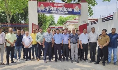 रायबरेली: डॉ. अमित सिंह की गिरफ्तारी पर IMA का विरोध, एसपी से मिले डॉक्टर