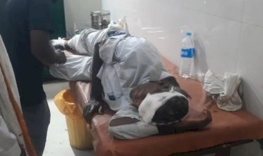 रायबरेली दो बाइकों की आमने-सामने भीषण टक्कर, पिता-पुत्र समेत कुल पांच घायल