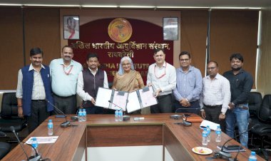 एम्स रायबरेली एवं सेवादान आरोग्य संस्था के मध्य एमओयू का आदान-प्रदान संपन्न