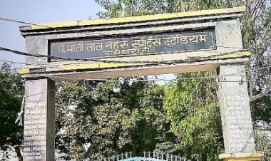 रायबरेली के मोतीलाल नेहरू स्टेडियम में हरियाली पर चला आरा, बिना अनुमति पेड़ कटान का आरोप