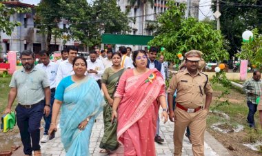 रायबरेली-डीएम ने विकास भवन में नव निर्मित ‘कर्तव्य वाटिका’ का किया लोकार्पण