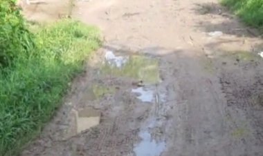 रायबरेली खजुरों बालिका इण्टर कॉलेज सम्पर्क मार्ग बदहाल, ग्रामीणों में रोष
