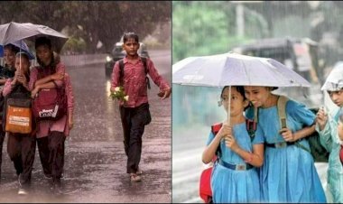 रायबरेली: भारी बारिश के चलते कक्षा 1 से 8 तक के स्कूल आज बंद