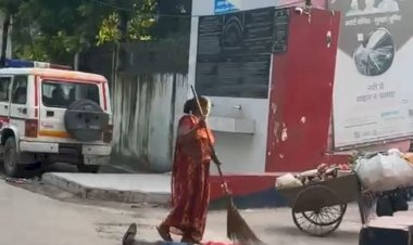 रायबरेली: शहर कोतवाली गेट पर जमीन पर पड़ा दिखा युवक, वीडियो वायरल