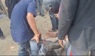 रायबरेली-ऑटो सेंटर पर हेलमेट खरीदने को लेकर विवाद, दुकानदार पर पिटाई का आरोप