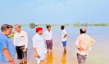 बाढ़ से बेहाल किसान, तत्काल सर्वे और मुआवजे की मांग