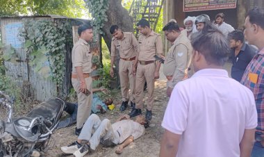 रायबरेली: तेज रफ्तार ई-रिक्शा और बाइक में जोरदार भिड़ंत, दो घायल