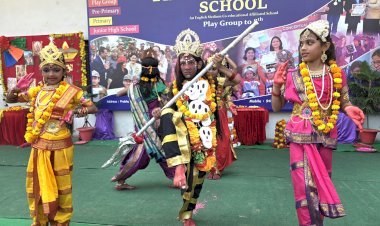 रायबरेली-राइजिंग चाइल्ड स्कूल में धूमधाम से मना दशहरा एवं नवरात्रि उत्सव