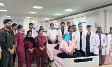 एम्स रायबरेली में एक दुर्लभ जन्मजात स्थिति 'सिटस इनवर्सस टोटैलिस' से पीड़ित मरीज की सफलतापूर्वक की गई लैप्रोस्कोपिक कोलेसिस्टेक्टोमी