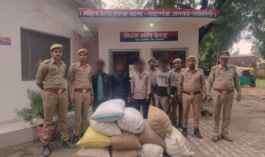 रायबरेली: सरकारी राशन की दुकान में चोरी का पुलिस ने किया खुलासा, चार आरोपी गिरफ्तार