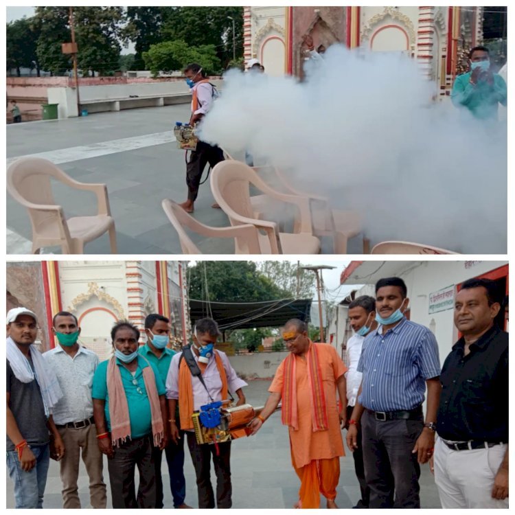 रायबरेली-संक्रमण की रोकथाम के लिए सार्वजनिक स्थलों पर कराई गई फागिंग*