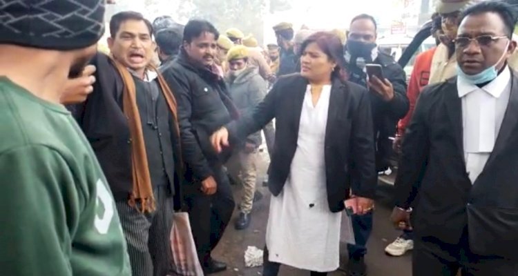 कांग्रेस के गढ़ रायबरेली में दहन किया गया कांग्रेस का पुतला