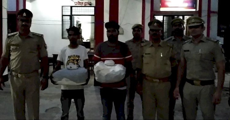 Raibareli-  दो गांजा तस्करों को पुलिस ने गिरफ्तार