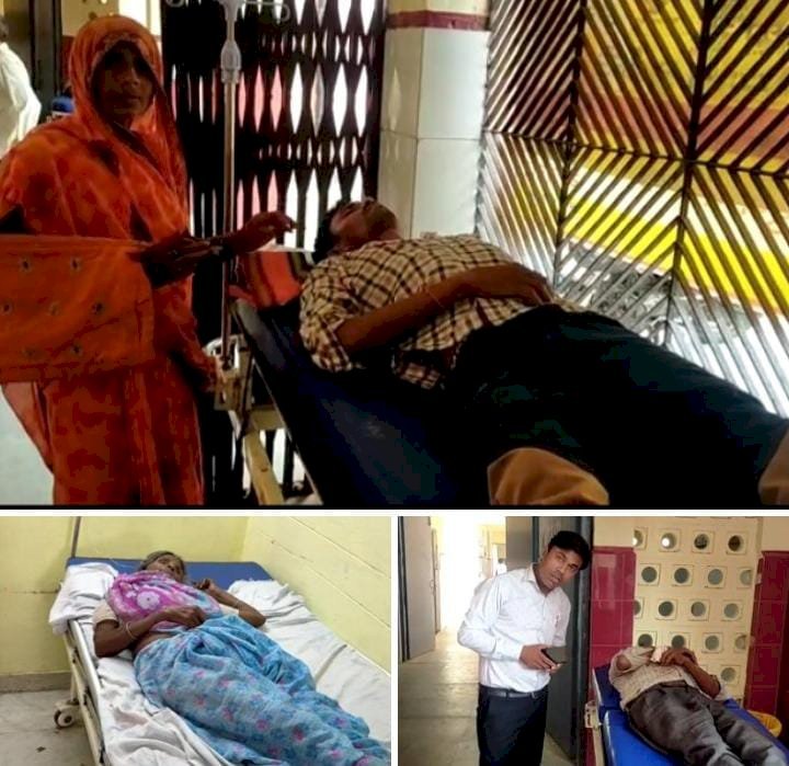 रायबरेली- दो पक्षों के बीच जमकर चले लाढी डंडे तीन लोग घायल