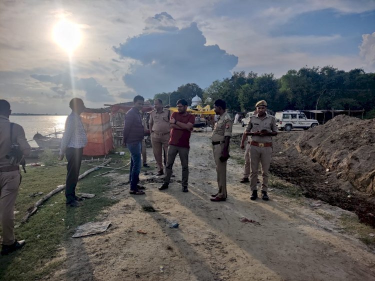 Raibareli-एसडीएम,तहसीलदार व सीओ ने गेगासो घाट पर समस्त व्यवस्थाओं का लिया जायजा*