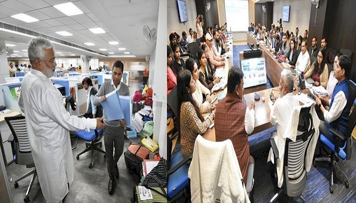 पहले मेन गेट कराया बंद, फिर नमामि गंगे दफ्तर का किया निरीक्षण, जलशक्ति मंत्री के औचक छापे से मचा हड़कंप