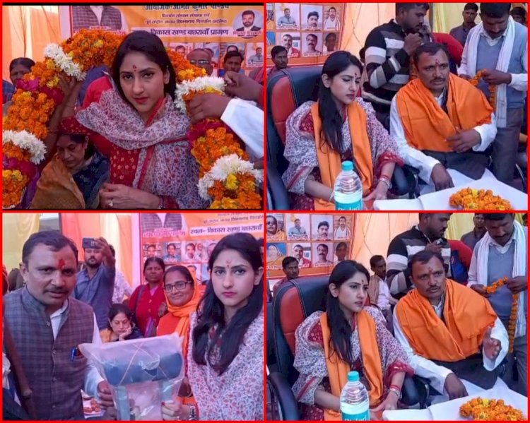 Raibareli-दिव्यांगों को बधाई देने पहुंची सदर विधायिका