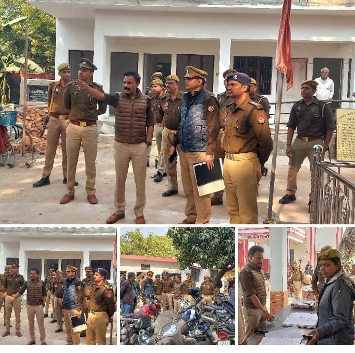 रायबरेल- पुलिस अधीक्षक की कोतवाली में आकस्मिक निरीक्षण से मचा हड़कंप,,,,,