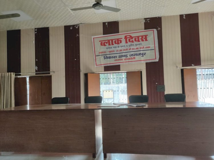 Raibareli-ब्लॉक दिवस बना अधिकरियों के लिए मजाक