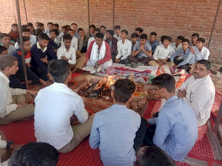 Raibareli-अखंड रामचरितमानस पाठ के बाद हवन पूजन के साथ विदाई समारोह व शुभाशीष कार्यक्रम हुआ संपन्न*