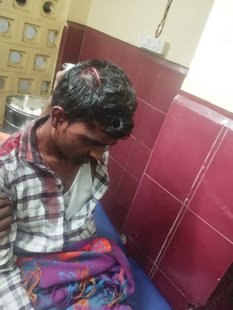 रायबरेली-प्रधान पुत्रों की गुंडई,खुलेआम पटरी दुकानदार पर धारदार हथियार से किया जानलेवा हमला,,