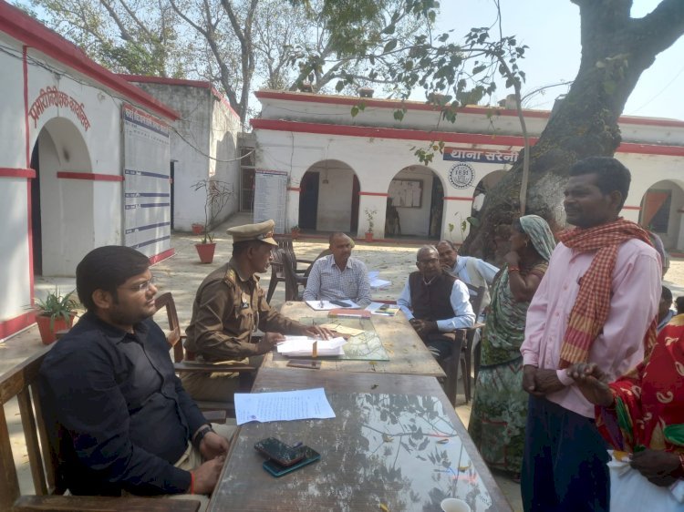 Raibareli-थाना समाधान दिवस में एसडीएम व थानाध्यक्ष ने सुनीं फरियादियों की फरियाद*