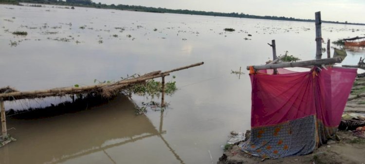 Raibareli-लगातार बढ़ रहा है गंगा नदी का जलस्तर,प्रशासन ने बाढ़ की संभावना को लेकर नहीं की कोई तैयारी*