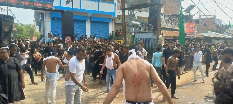 रायबरेली-नवासे रसूल हजरत इमाम हुसैन उनके जानिसार साथियों को किया गया याद,,,