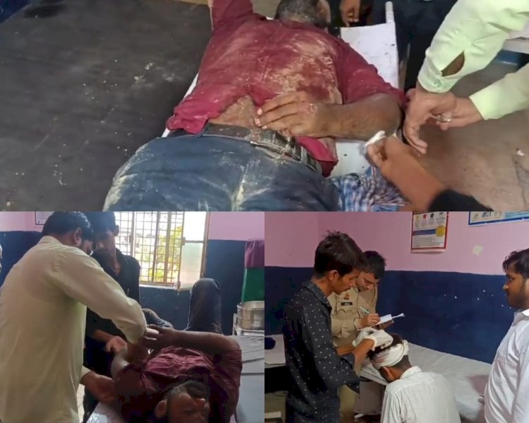 रायबरेली-जमीनी विवाद के चलते लगभग 1 दर्जन अज्ञात हमलावरों ने दो व्यक्तियों को जमकर पीटा एक की हालत गंभीर 