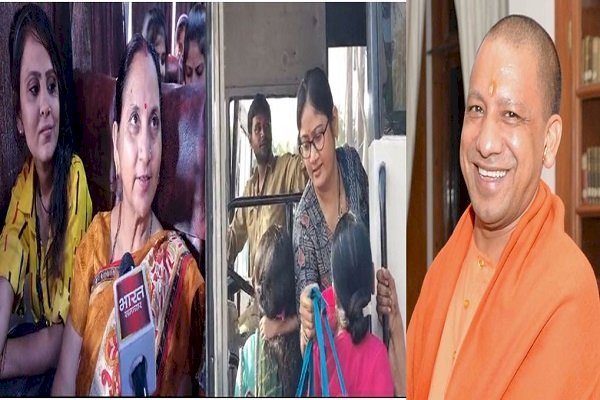 रक्षाबंधन पर CM Yogi का तोहफा, बहनों को फ्री बस की सौगात, सिलेंडर सस्ता होने पर महिलाओं में दिखी खुशी