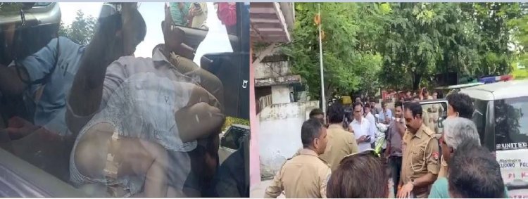 रिक्शा चालक पर विदेशी महिला से छेड़छाड़ का आरोप, पुलिस ने मेडिकल के लिए कराया भर्ती