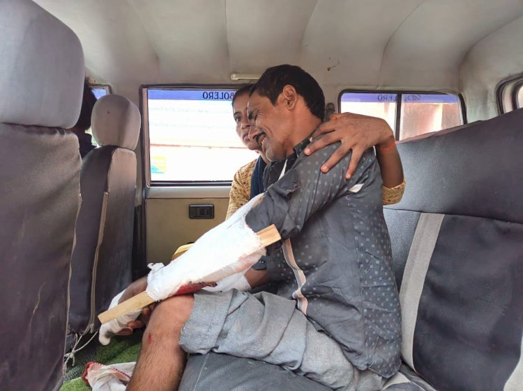 Raebareli:चिकन व्यवसायी को अज्ञात हमलावरों ने लाठी डंडे व हॉकी से मारपीट कर किया घायल