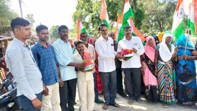 Raibareli-मेरी माटी मेरा देश के अभियान के तहत किया गया कार्यक्रम