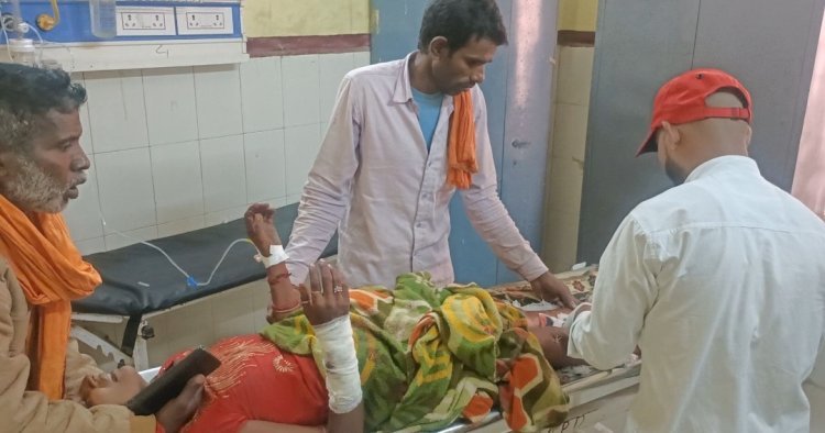 Raibareli-पति ने पत्नी पर धारदार हथियार से किया हमला