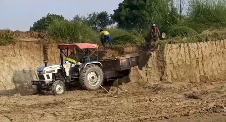 Raibareli-आखिर कौन है जो खनन माफियाओं को दे रहा है संरक्षण