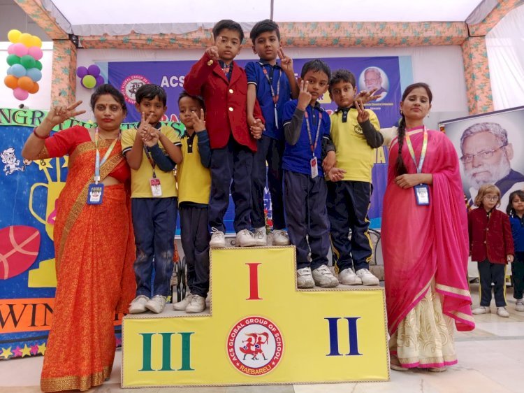 Raibareli-नर्सरी के बाल एंड कप रेस से हुए दूसरे दिन खेलकूद की शुरुआत