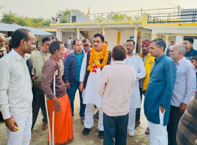 कांग्रेस नेता अतुल सिंह का हुआ भव्य स्वागत