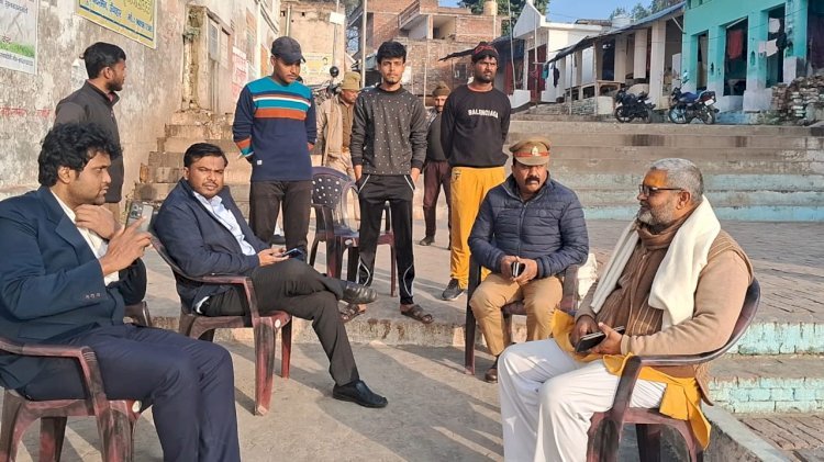रायबरेली-श्री राम की प्राण प्रतिष्ठा अयोध्या को लेकर उप जिलाधिकारी  ने गोकना घाट पर व्यवस्था के संबंध में की बैठक